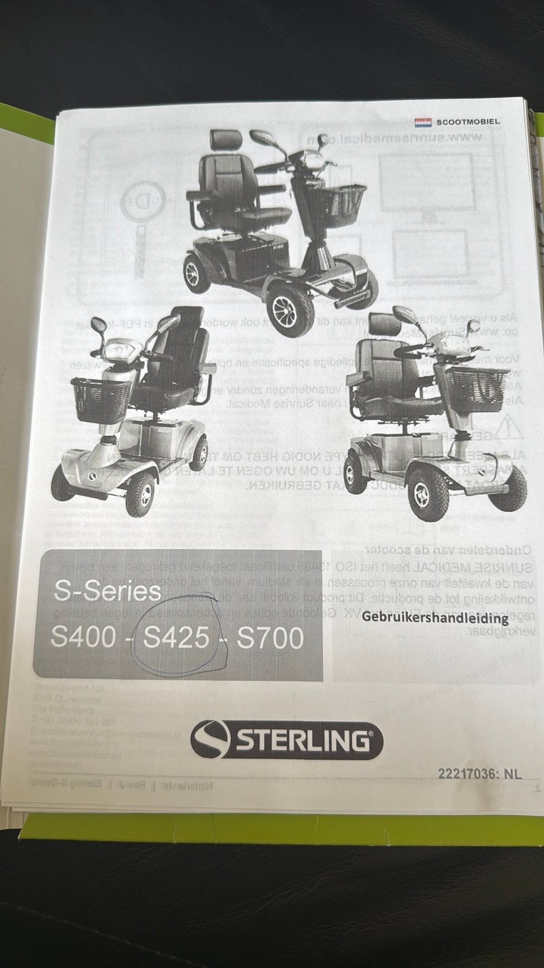 Zeer goede scootmobiel metalic grijs, Ophalen, Zo goed als nieuw, 11 t/m 15 km/u
