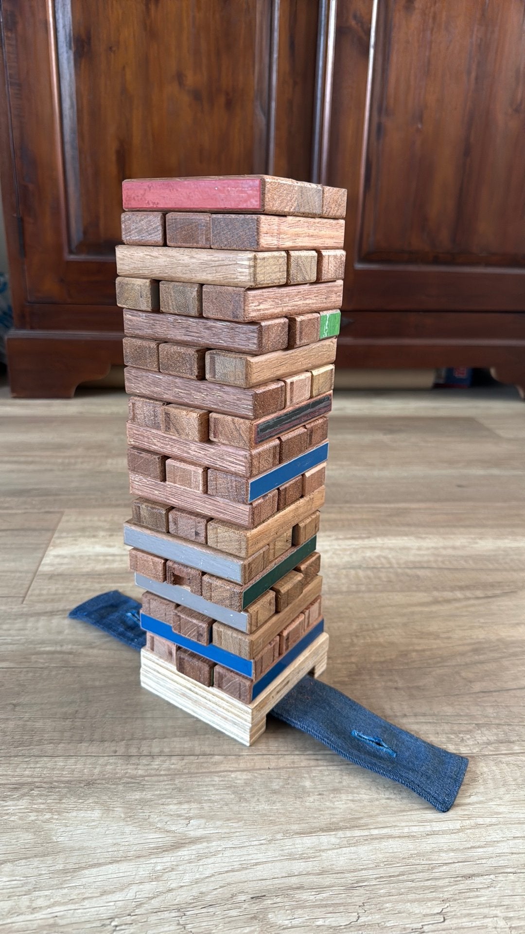 Jenga spel hout, Ophalen of Verzenden, Zo goed als nieuw
