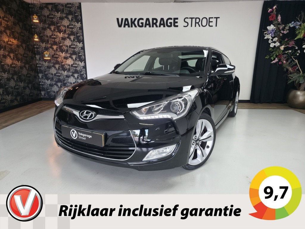 Hyundai Veloster 1.6 GDI i-Catcher | nw koppeling | volldeal, Auto's, Voorwielaandrijving, Gebruikt, 4 cilinders, 4 stoelen