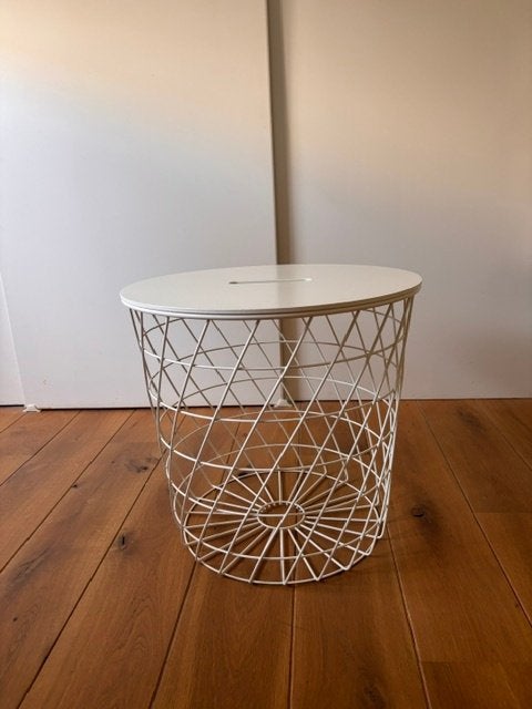 Ikea opbergtafeltje Kvistbro, Huis en Inrichting, Ophalen, Minder dan 45 cm, Minder dan 55 cm, Rond