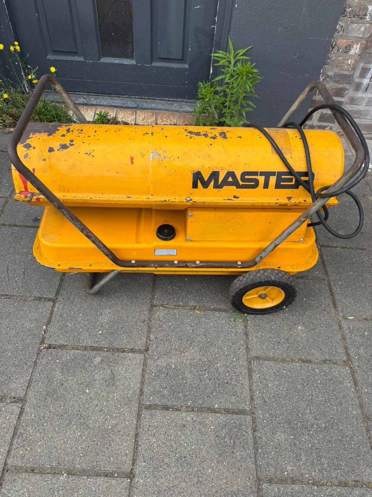 Master mobiele heater / bouwkachel, Ophalen, 30 tot 80 cm, Gebruikt, Overige typen