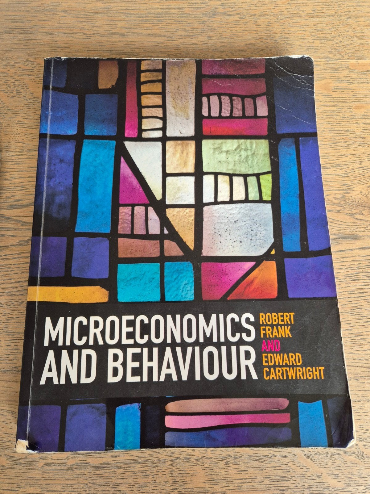 Studieboek Microeconomics and Behaviour, Gelezen, Ophalen of Verzenden, WO, Robert Frank, Edward Cartwright