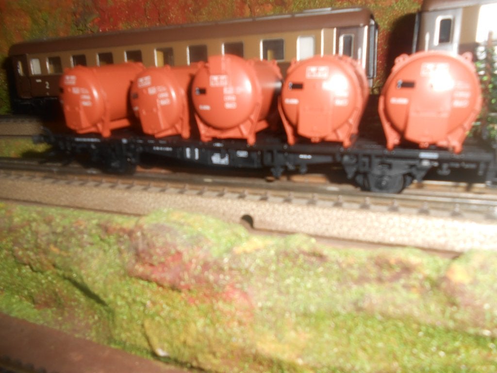 Märklin 47673 Zwitserland SBB containerwagon met 5, Wisselstroom, Ophalen of Verzenden, Märklin, Nieuw