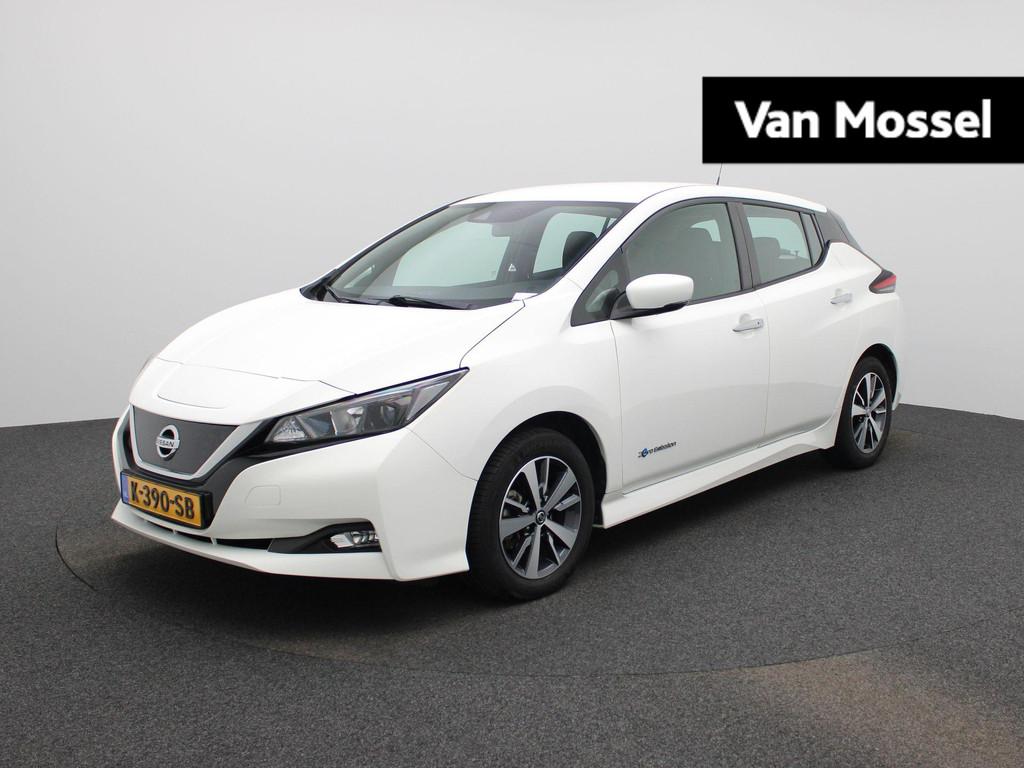Nissan LEAF Acenta 40 kWh | Climate Control / ECC | Licht me, Auto's, Nissan, Stof, Gebruikt, 150 pk, Wit