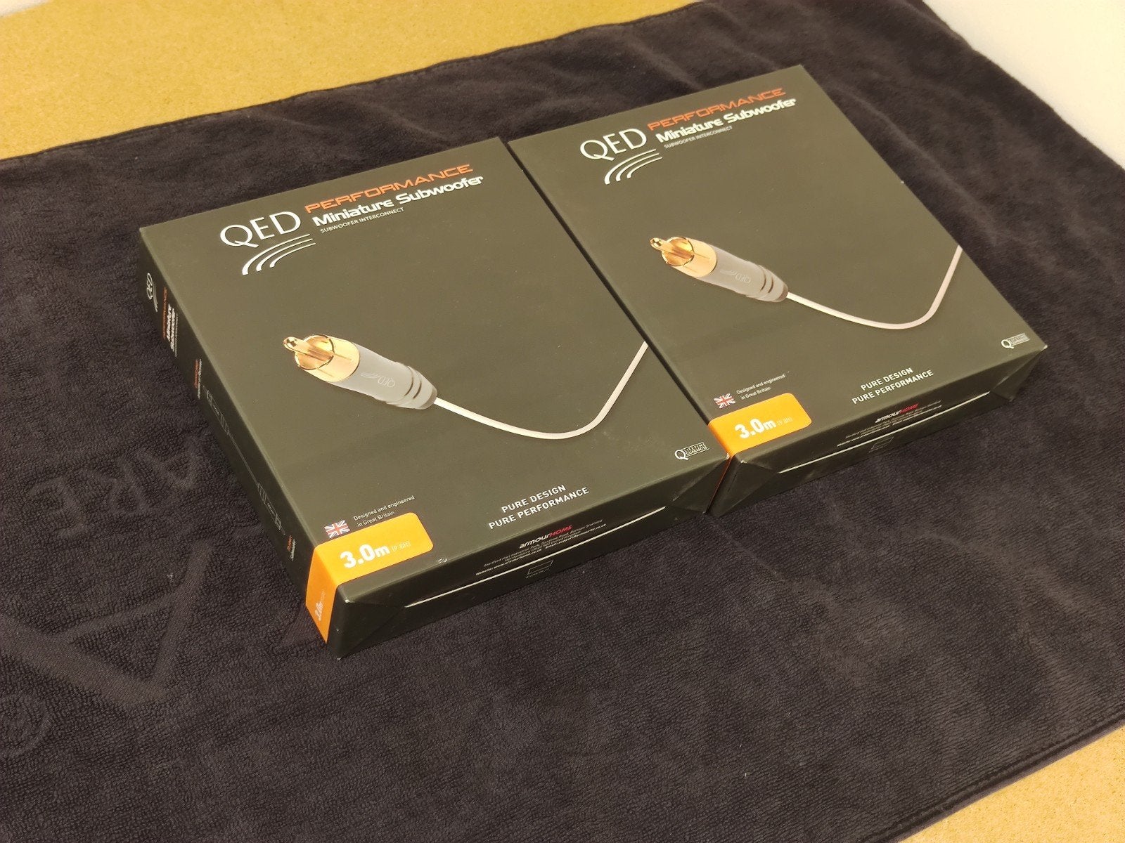 QED Performance Miniature Subwoofer Cable. subwoofer kabel, Ophalen, 2 tot 5 meter, Luidsprekerkabel