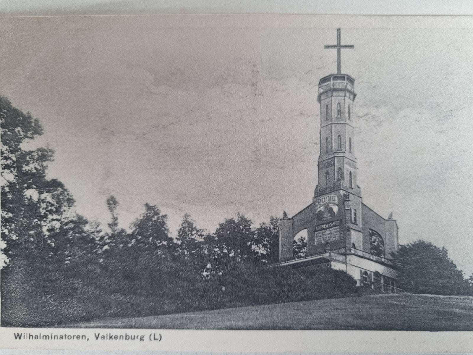 Wilhelminatoren, Valkenburg (L) 1937, Verzamelen, Ophalen of Verzenden, Voor 1940, Gebruikt, Overige onderwerpen