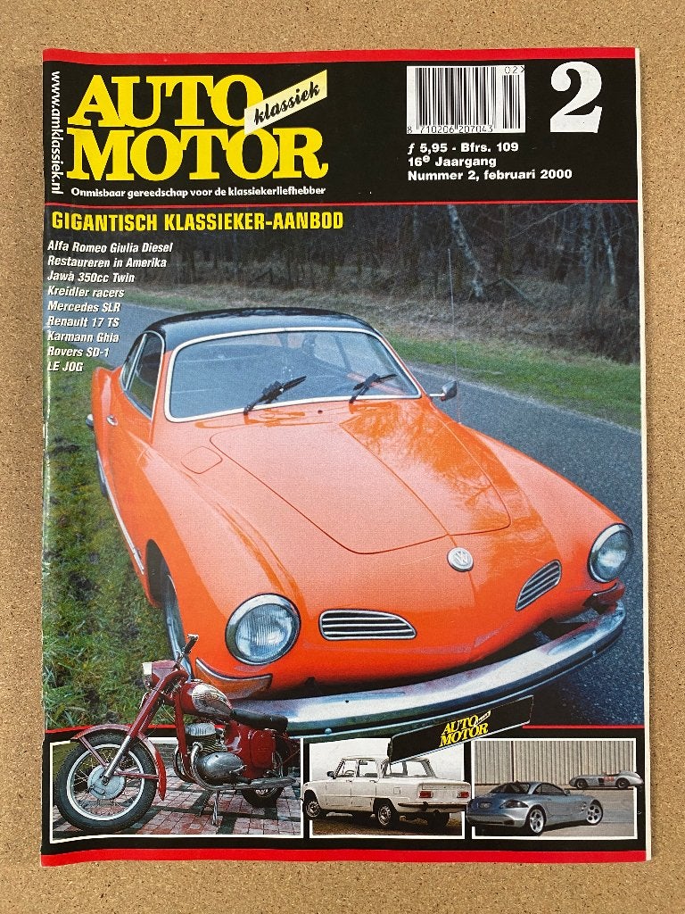Auto Motor Klassiek 2 2000, Verzenden, Gelezen, Algemeen