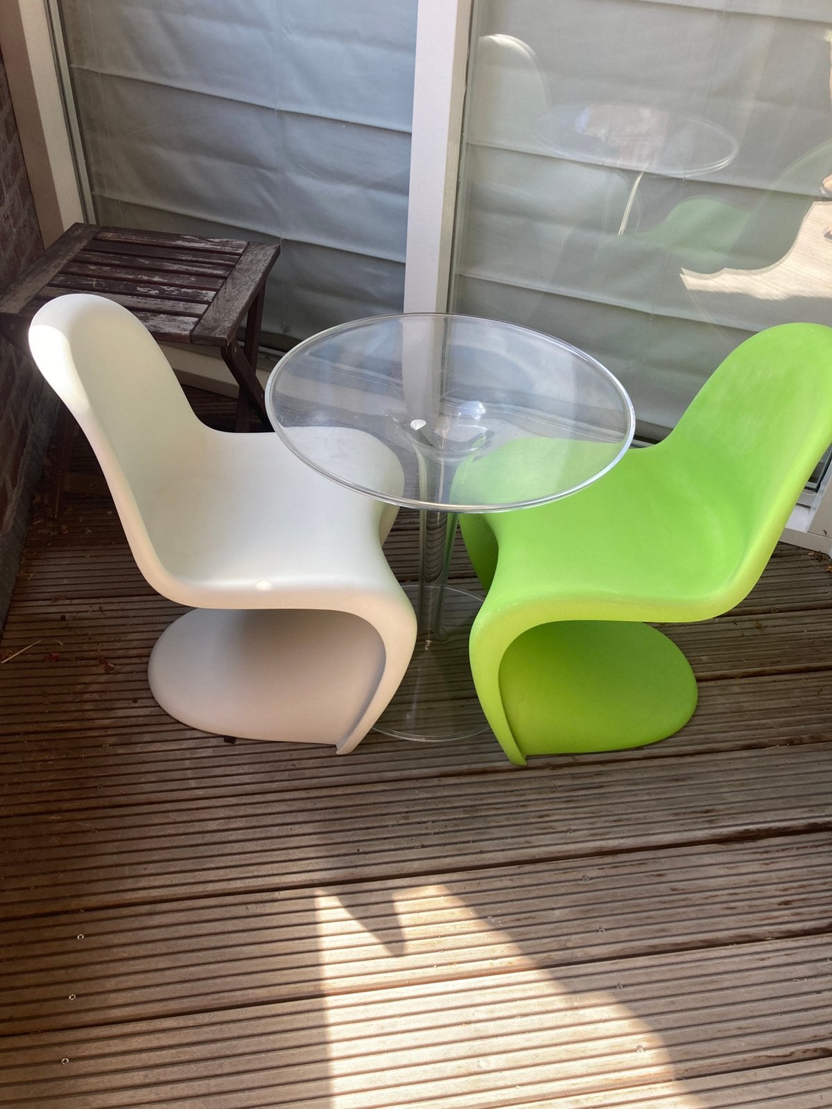 Vitra panton junior stoelen met tafeltje, Ophalen, Gebruikt