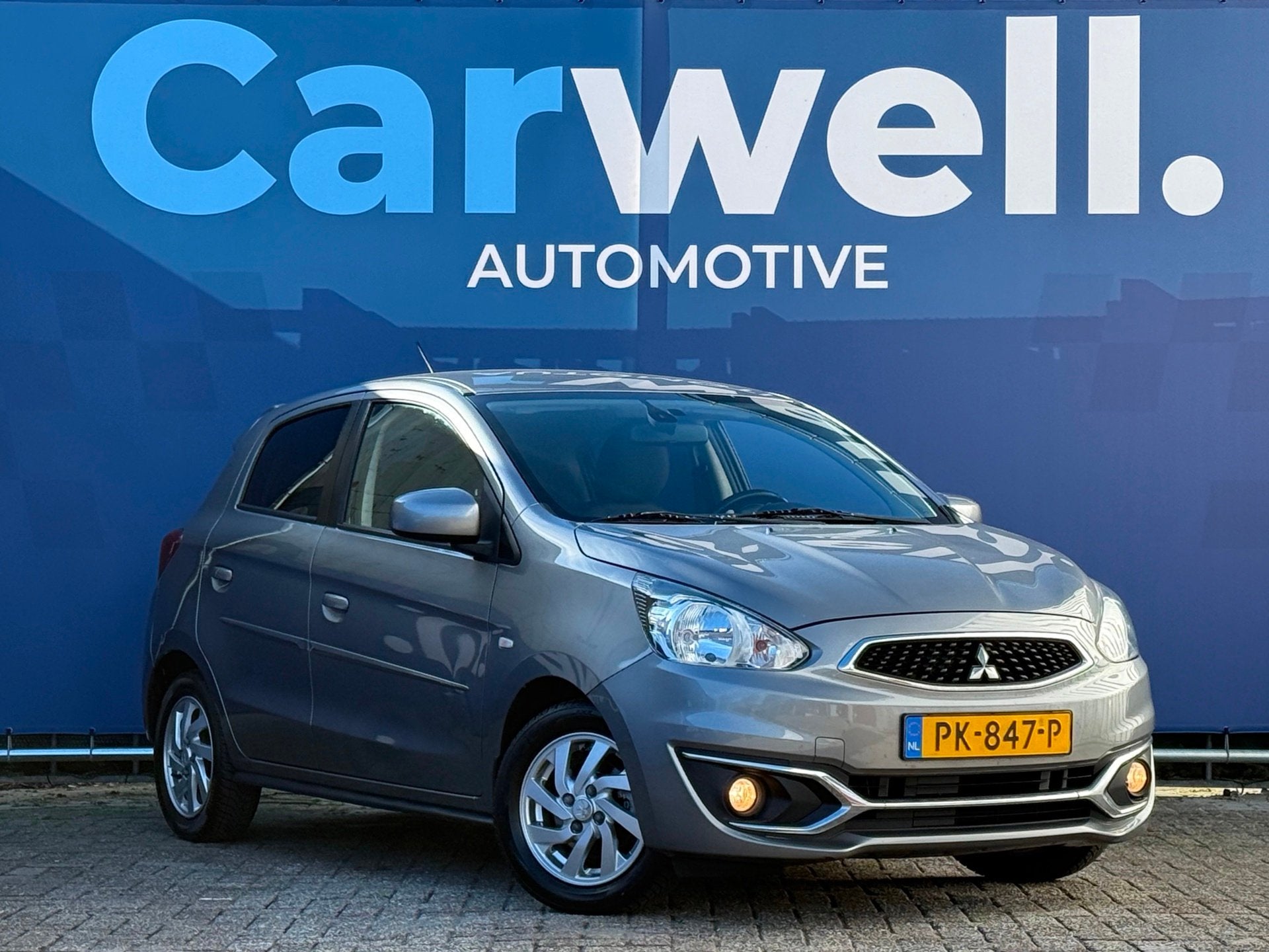 Mitsubishi Space Star 1.0 Intense Airco,ElektrischeRamen,5De, Voorwielaandrijving, Stof, Gebruikt, Origineel Nederlands