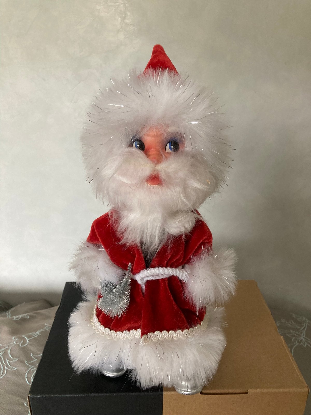 Kerstman, 35cm hoog, Ophalen of Verzenden, Zo goed als nieuw