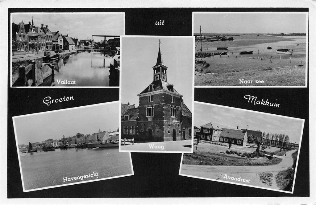 703-355-025 Makkum, Verzenden, Voor 1920, Friesland