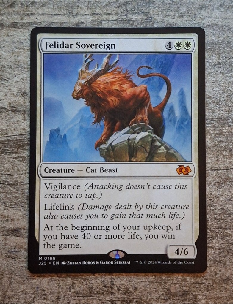 Felidar Sovereign - Magic the Gathering, Verzenden, Zo goed als nieuw, Losse kaart