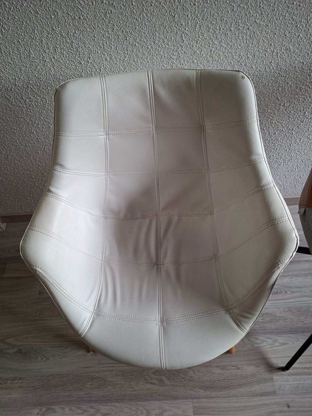 Eetkamerstoelen., Kunststof, Gebruikt, Wit, Ophalen of Verzenden