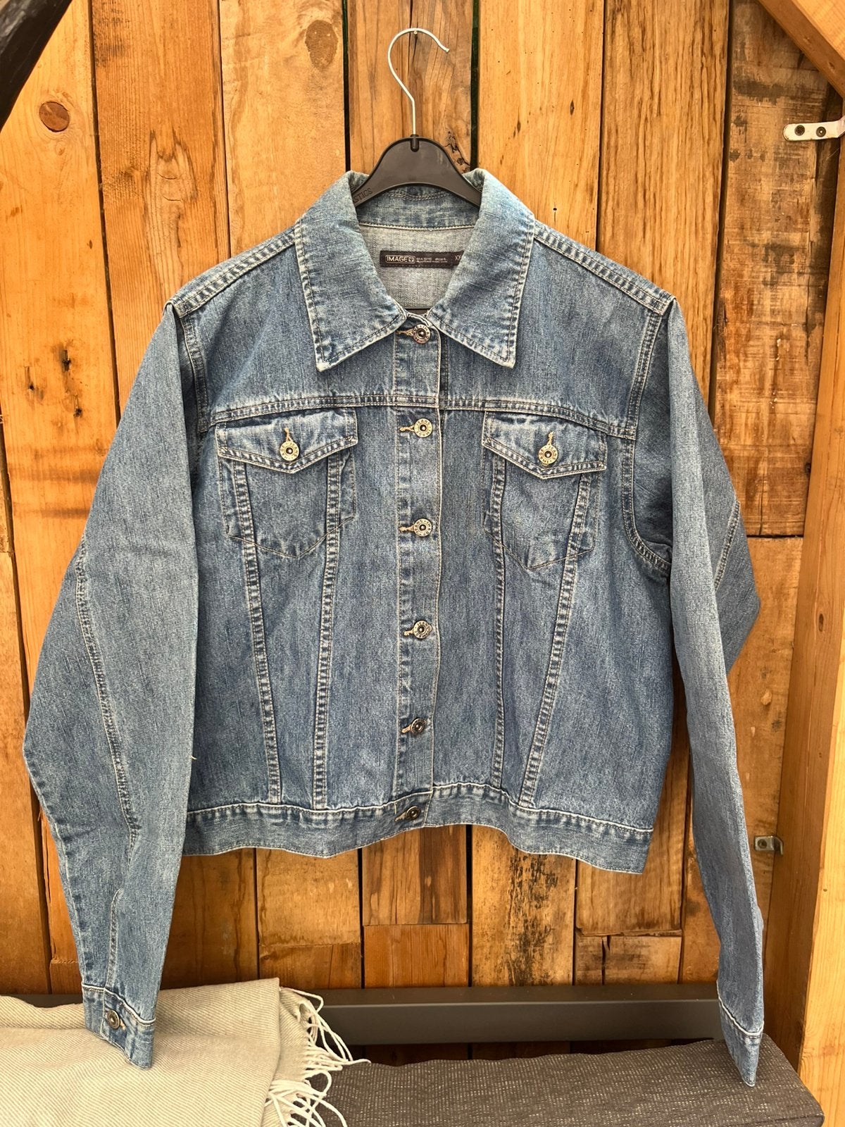 Spijkerjas, Ophalen of Verzenden, Nieuw, Maat 46/48 (XL) of groter, Blauw
