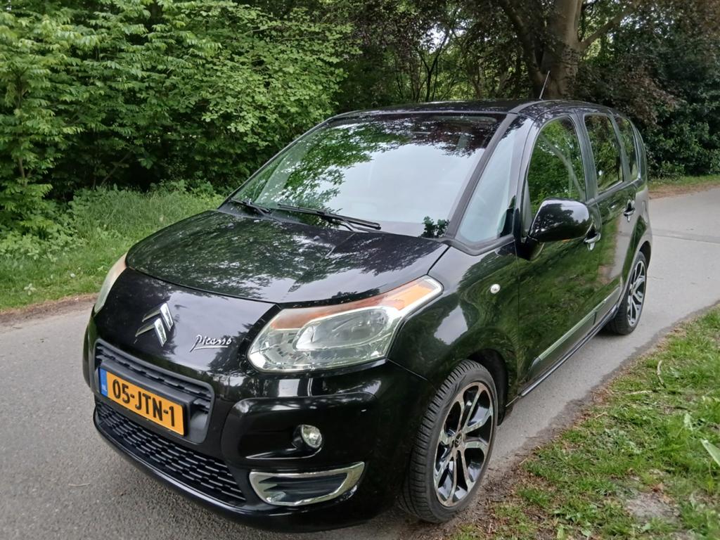 Prachtige Citroën C3 Picasso 1.6 VTI 89000km NAP Airco Apk27, Auto's, Voorwielaandrijving, Stof, Zwart, 4 cilinders