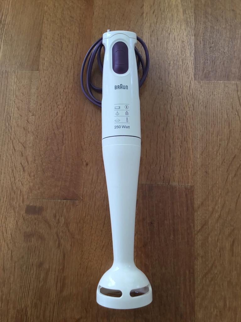 Braun Staafmixer, Witgoed en Apparatuur, Minder dan 1 liter, Ophalen, Gebruikt, 1 snelheid