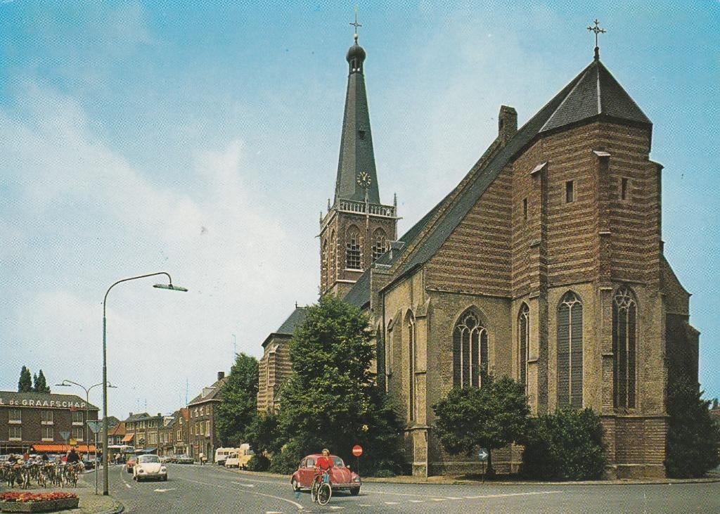 DOETINCHEM Grote Kerk met VW Kevers, Verzenden, 1960 tot 1980, Ongelopen, Gelderland