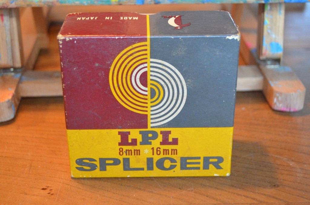 LPL Splicer 8mm & 16mm film splicer in originele doos, Ophalen of Verzenden, 1960 tot 1980, Overige typen