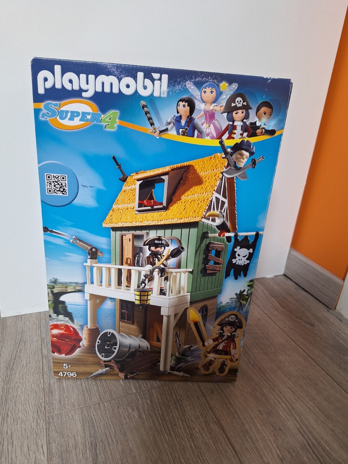 Playmobil Super 4 Piratenhuis 4796 -  in doos, Ophalen, Nieuw, Complete set