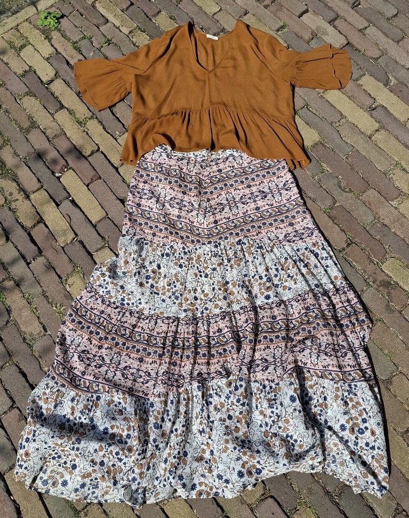 Ensemble See by Chloe boho/hippie/India maxirok EU40 + top, Maat 38/40 (M), Nieuw, Ophalen of Verzenden, See by Chloe