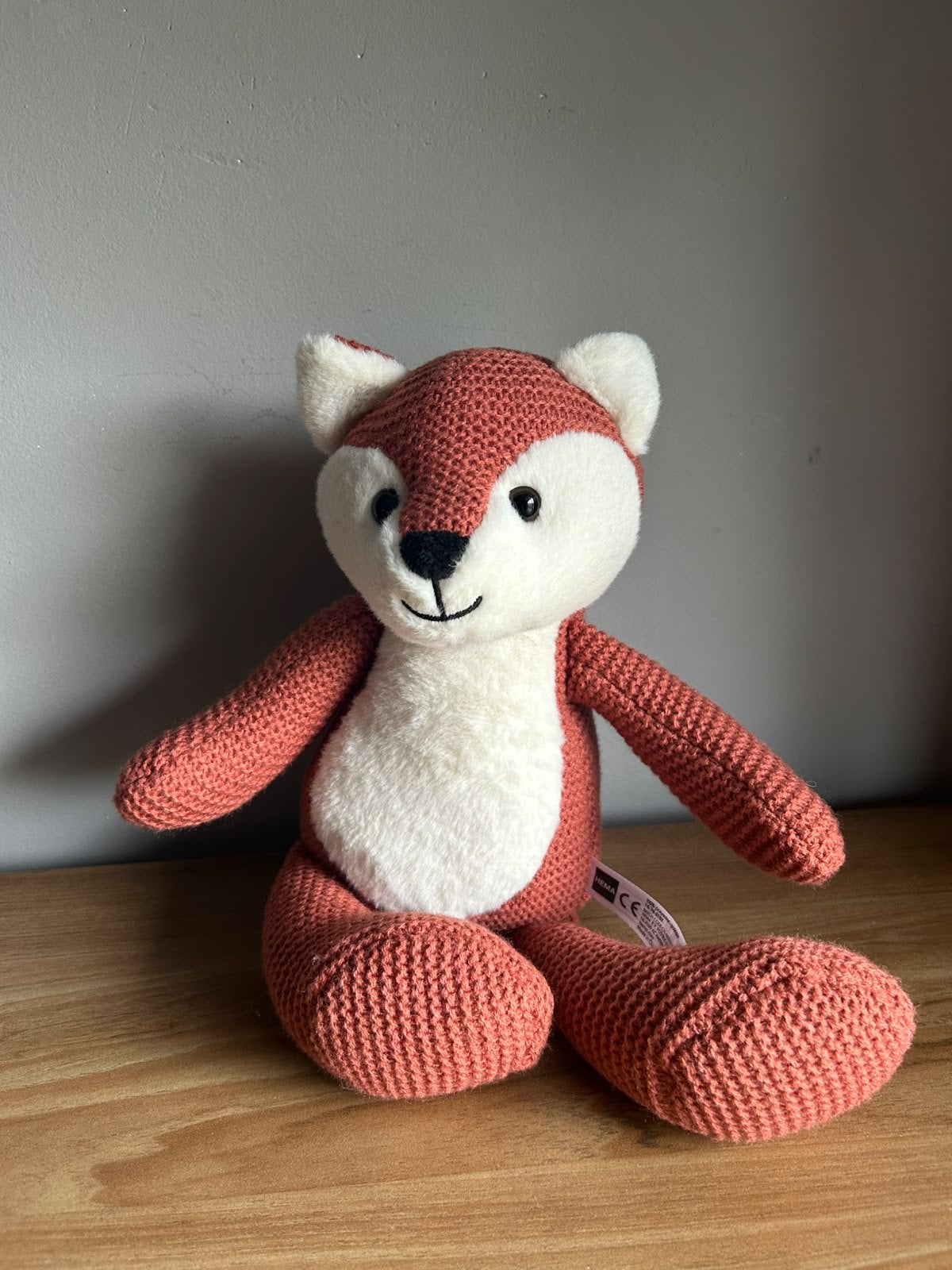 Hema vos vosje knuffel knuffeltje knuffels, Verzenden, Zo goed als nieuw, Overige typen