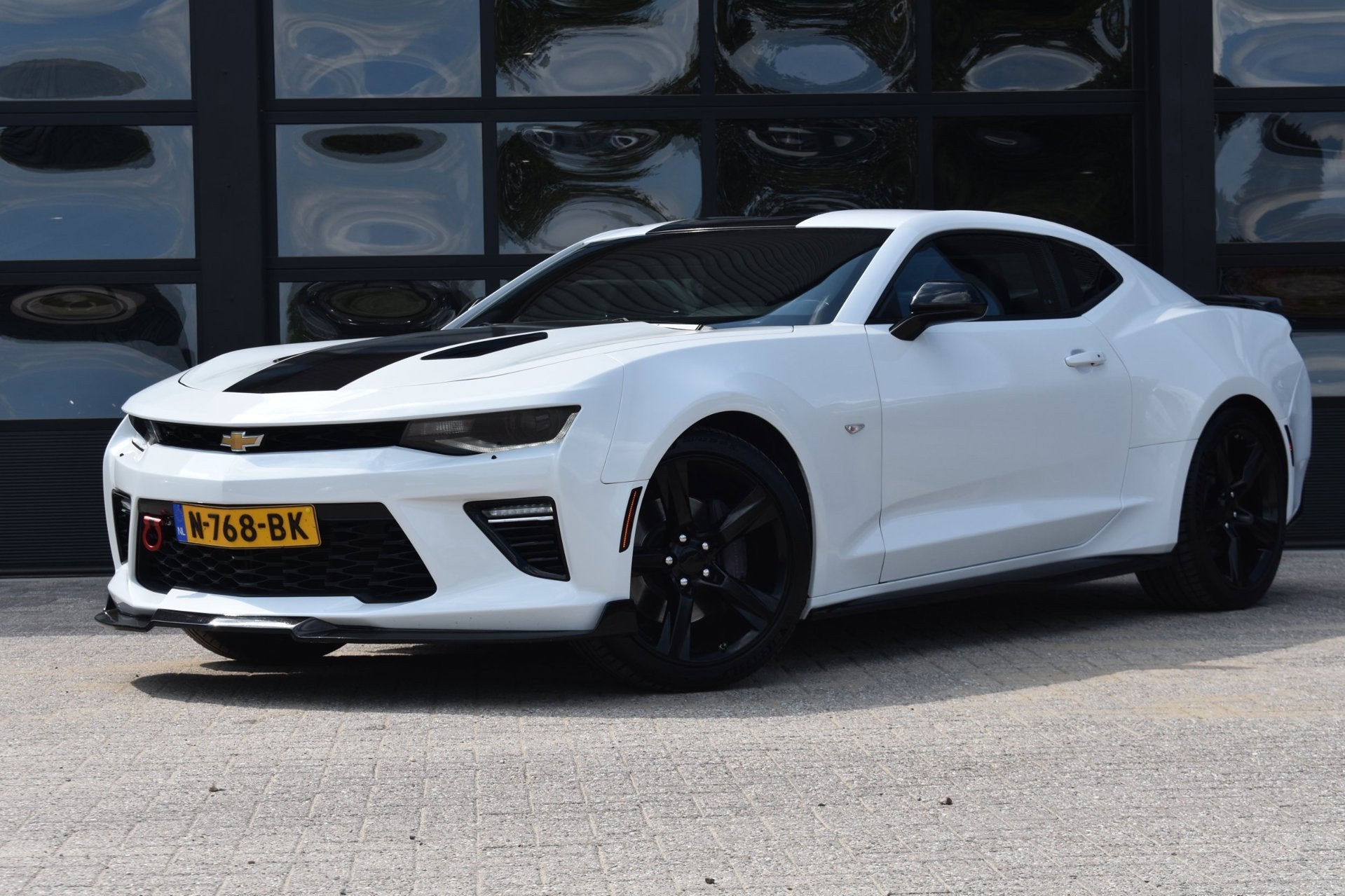 Chevrolet CAMARO SS V8 '17 6.2 461 PK Leder Clima Inruil mog, Auto's, Achterwielaandrijving, Gebruikt, 4 stoelen, Bedrijf