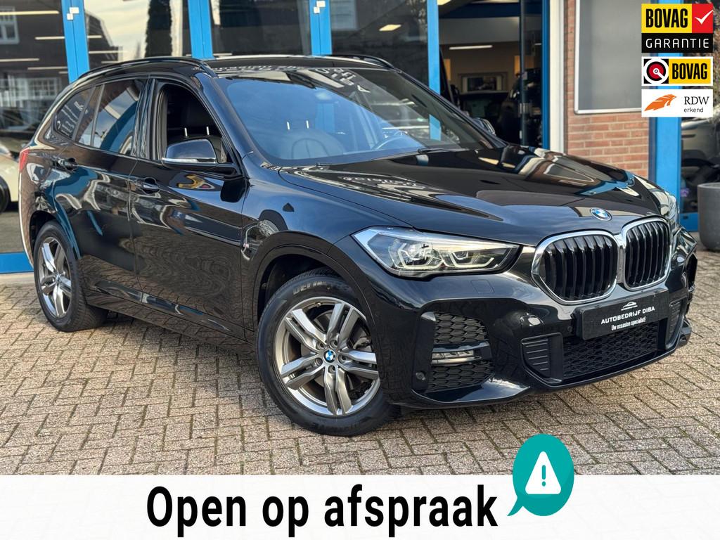 BMW X1 XDrive25e eDrive M-Pakket 2021 AUT CLIMA LEDER NAP!, 8 kWh, 125 pk, Gebruikt, Zwart