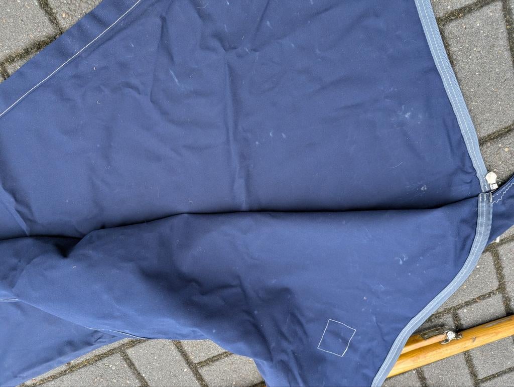 Huik voor (Poly)Valk - Bescherming voor uw zeil, Ophalen, Gebruikt, 15 tot 30 m², 3 tot 6 meter