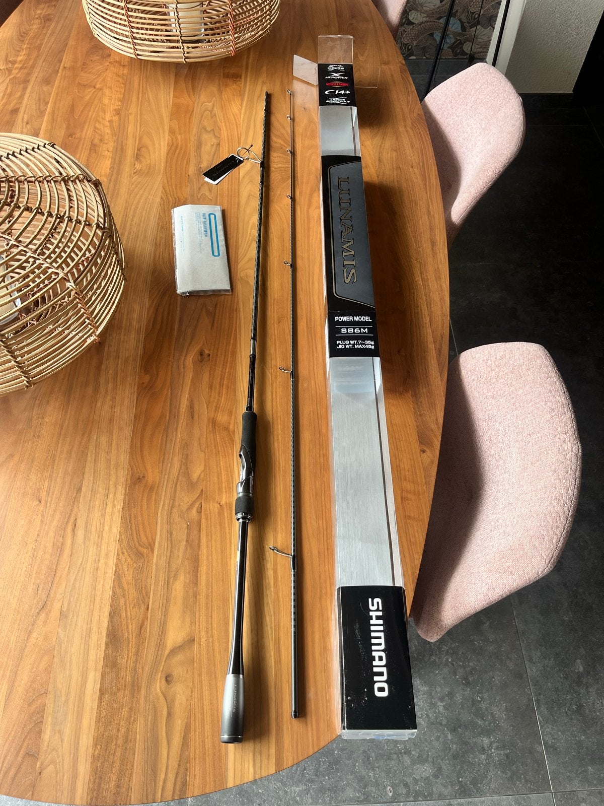 Shimano Lunamis S86M Werphengel - Nieuw in doos, Watersport en Boten, Hengelsport | Roofvissen, Ophalen of Verzenden, Nieuw, Werphengel