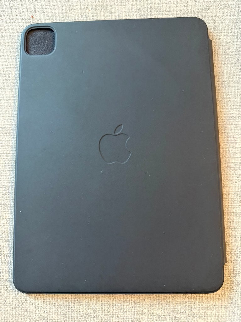 Apple Smart Folio Charcoal Gray for 11inch Ipad Pro/Air, Computers en Software, Tablet-hoezen, Gebruikt, 11 inch, Bescherming voor- en achterkant