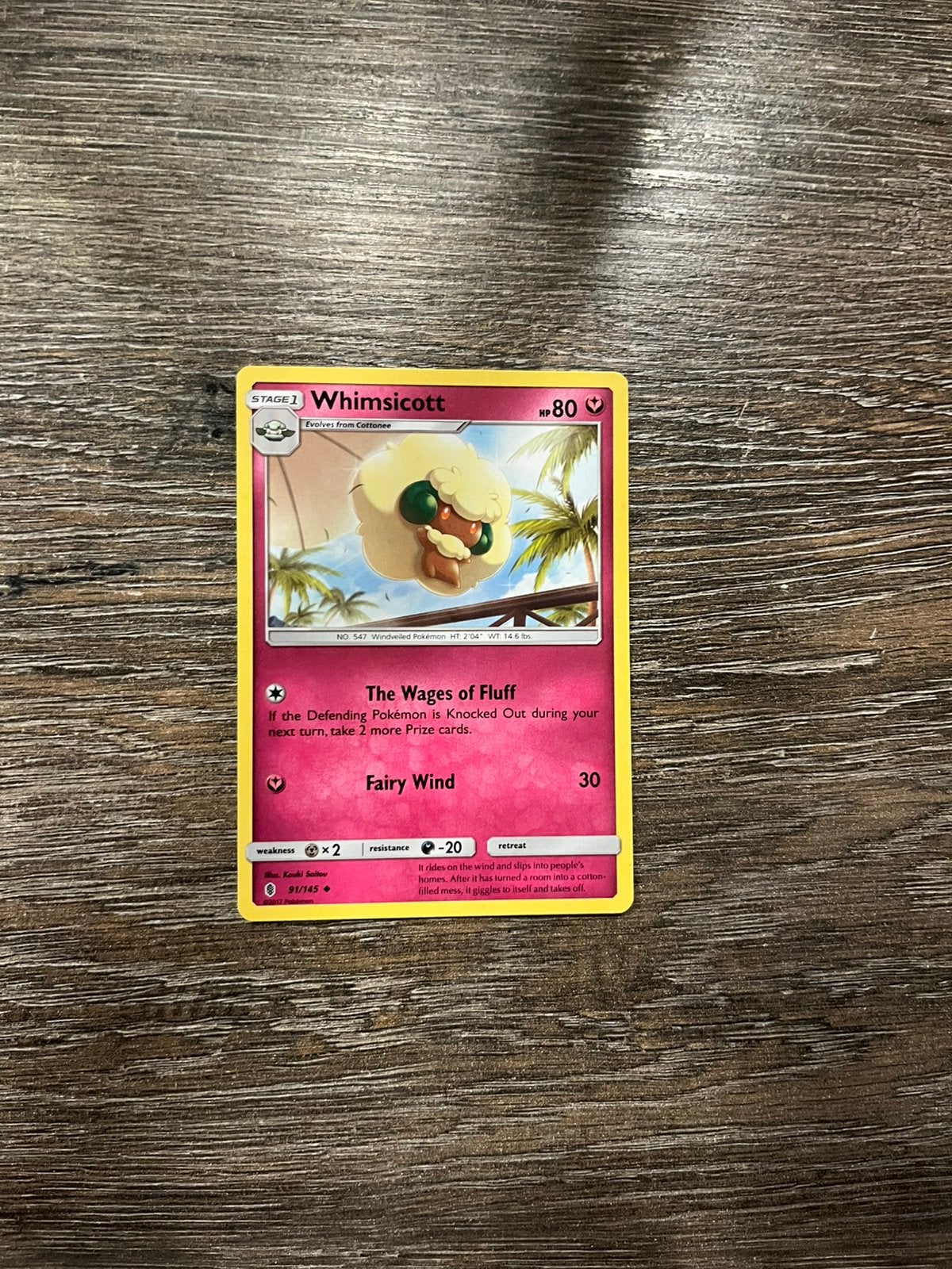 Whimsicott GRI 91/145, Ophalen of Verzenden, Zo goed als nieuw