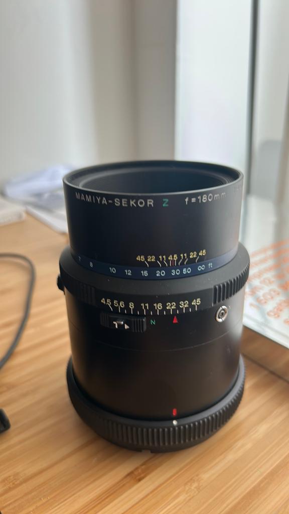 Mamiya RZ 180 4.5 lens, Ophalen of Verzenden, Telelens