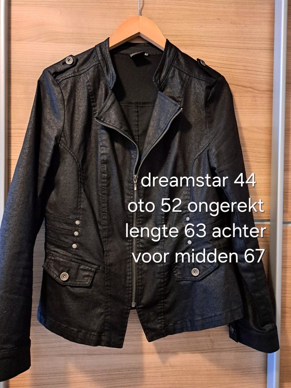 mooi jasje van dreamstar maat 44 zwart, DreamSTAR, Zwart, Maat 42/44 (L), Ophalen of Verzenden