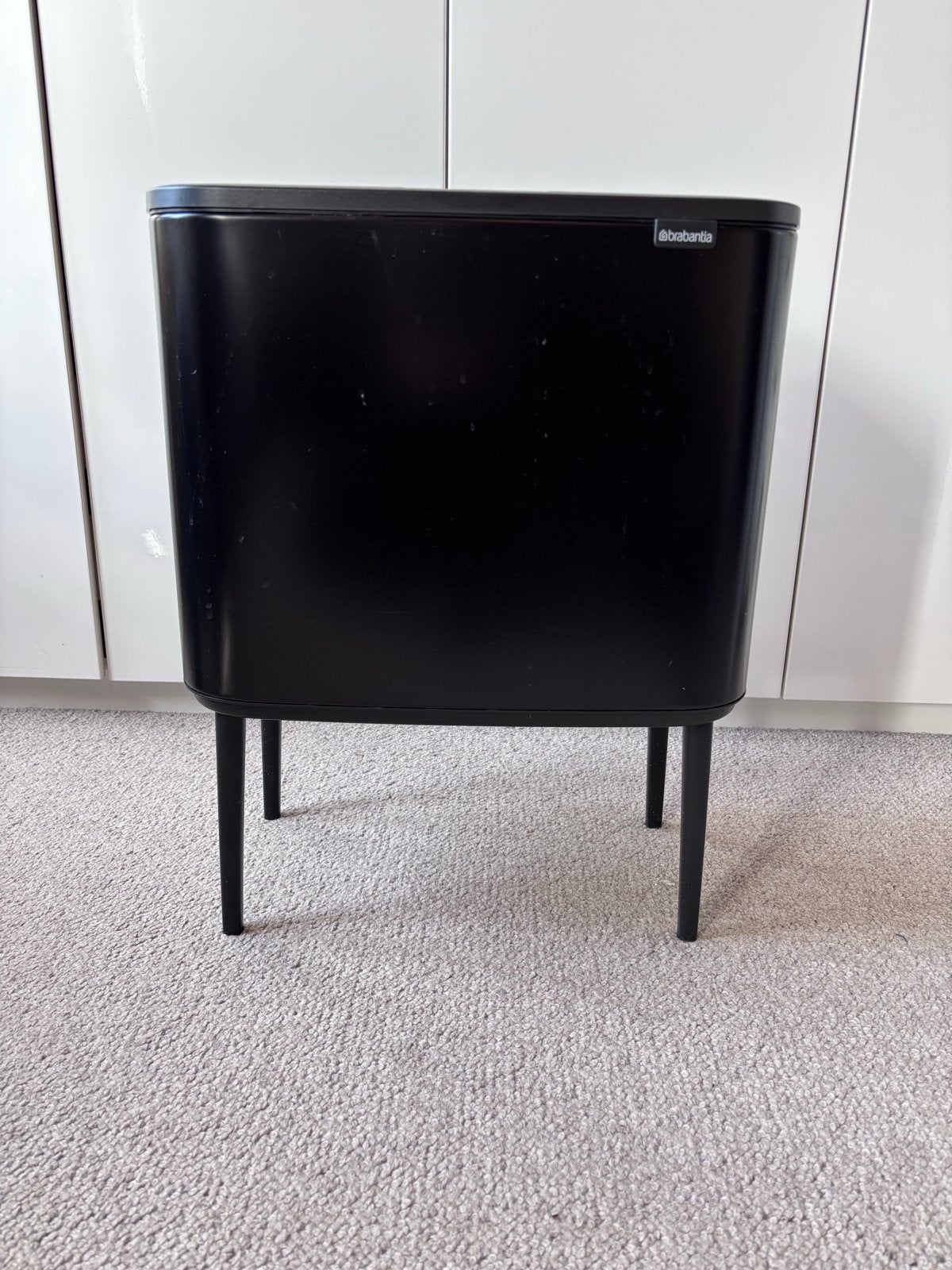 Brabantia Bo Touch Bin 11 + 23 liter Matt Black, Ophalen, Overige materialen, Gebruikt, 75 – 100