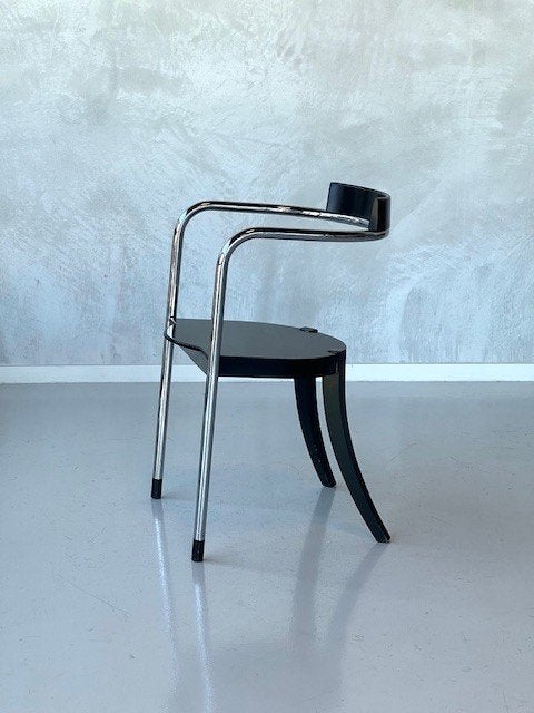 Fauna eetkamerstoelen 3x Zanotta David Palterer prijs p/stuk, Ophalen, Gebruikt, Drie, .