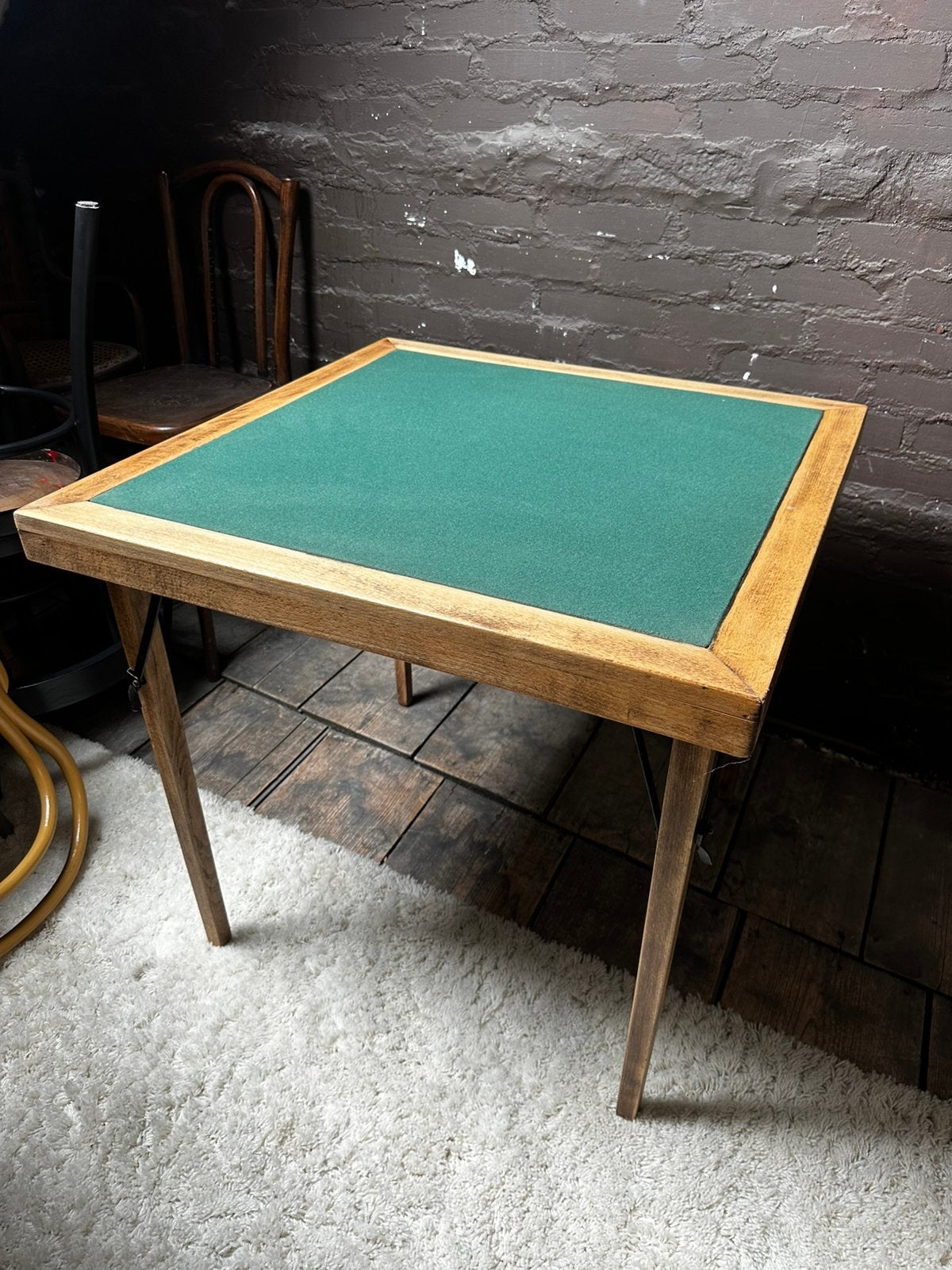 Thonet speeltafel / klaptafel, Ophalen