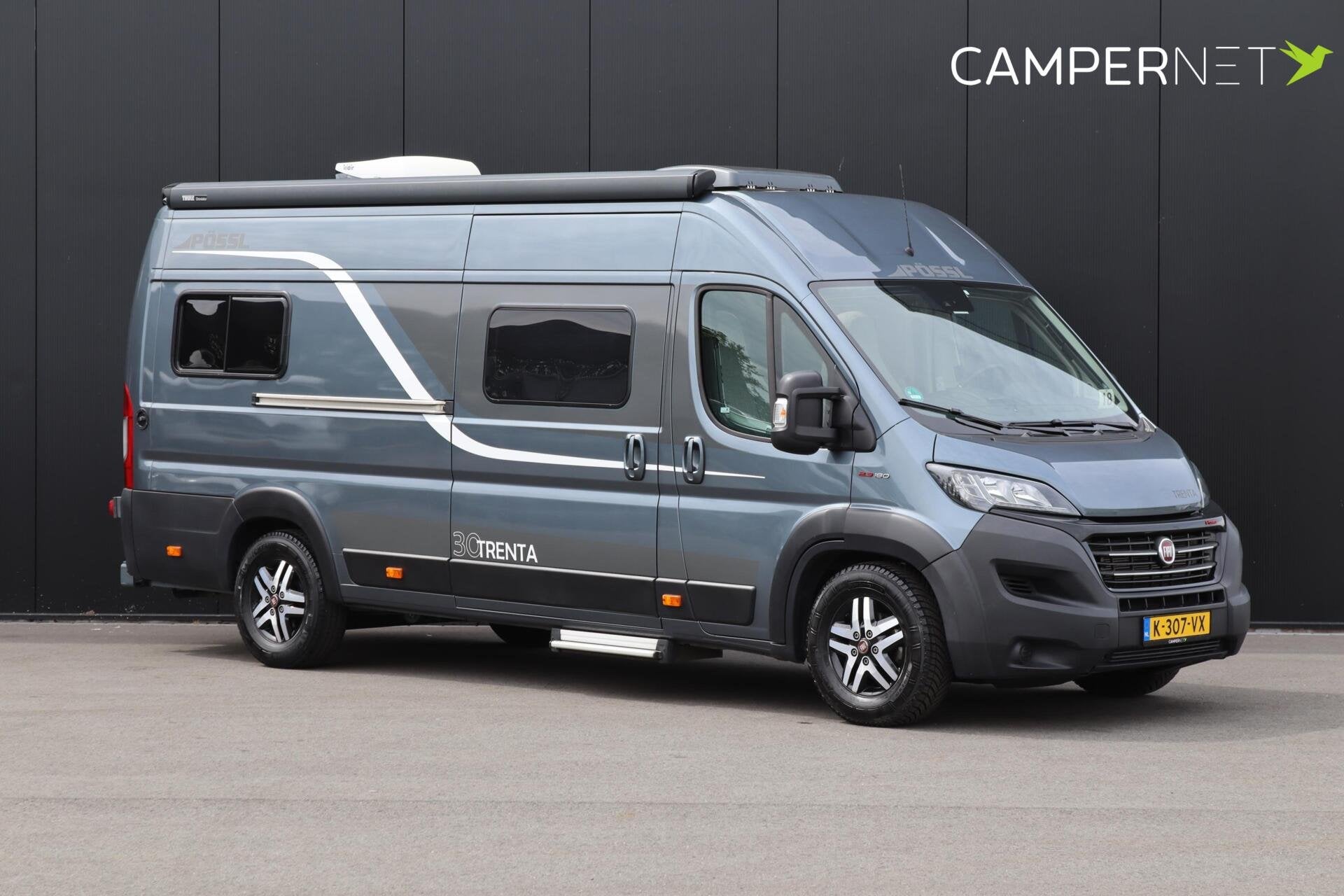 Pössl Trenta 640 180pk Automaat | Lengtebedden | Swing fiet, Automaat, Buscamper of Camperbus, Achteruitrijcamera, Pössl