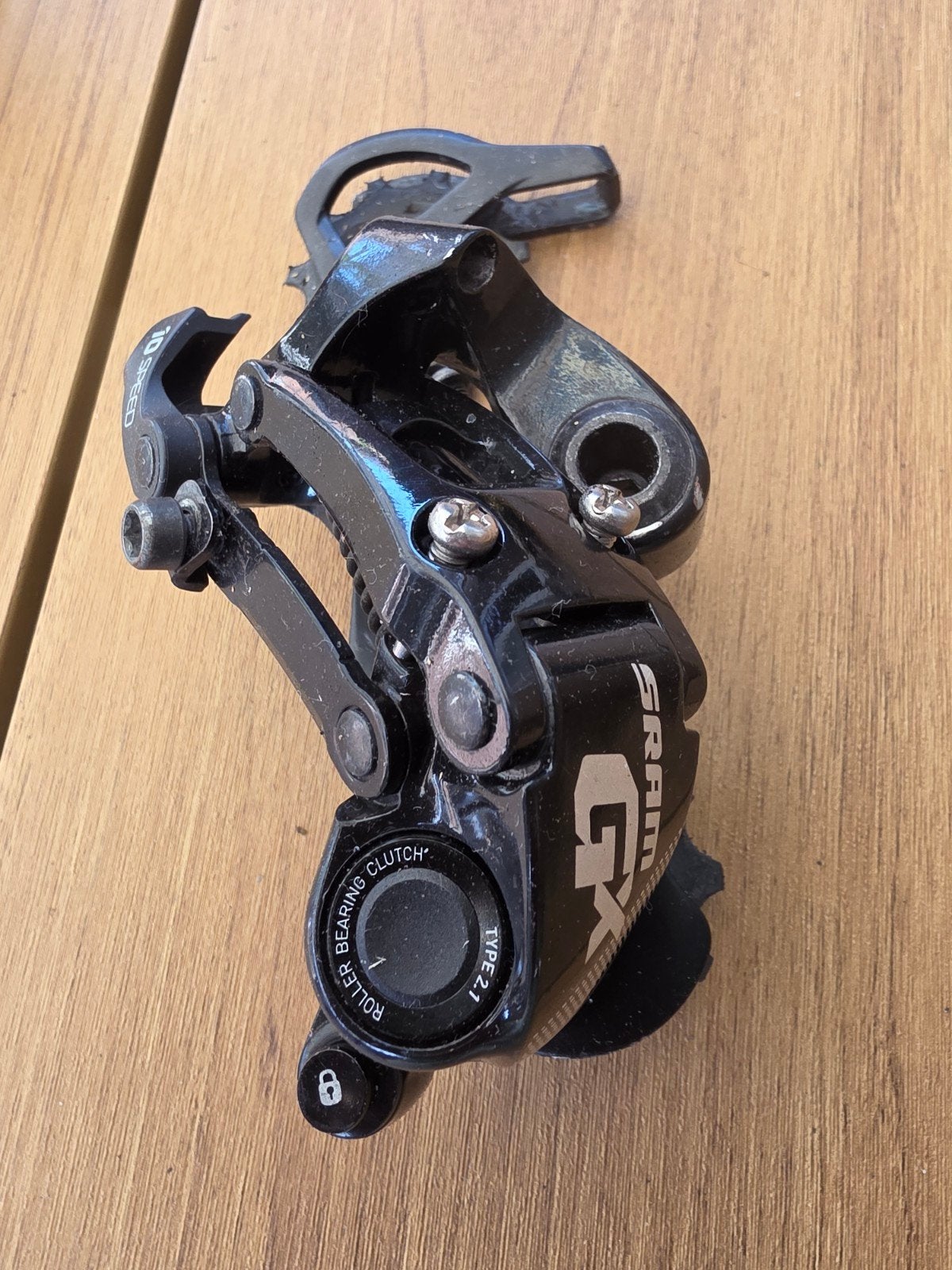 SRAM GX 10-speed achterderailleur, Gebruikt, Ophalen of Verzenden, SRAM, Derailleur of Ketting