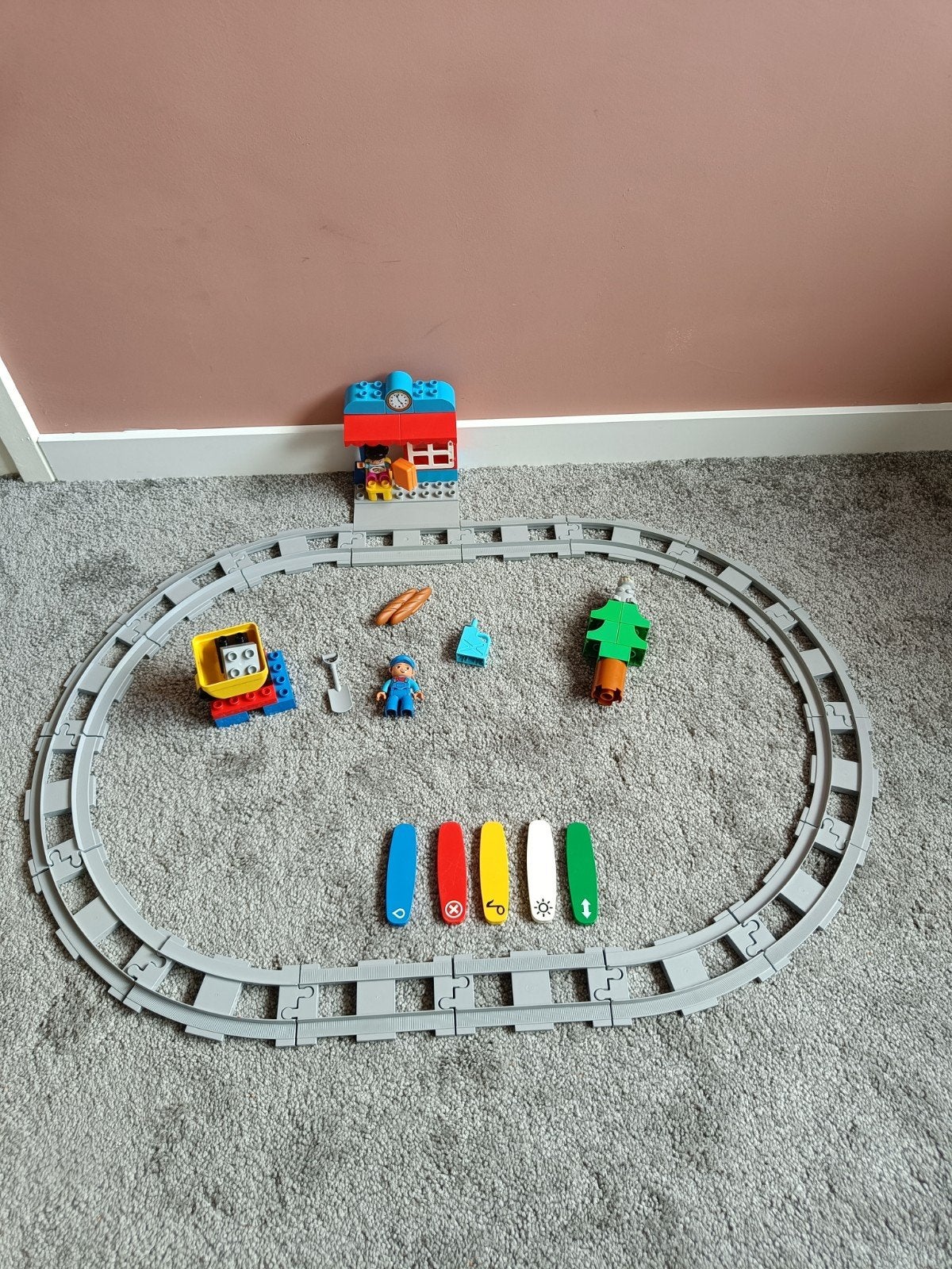 Duplo treinbaan 10874, Ophalen of Verzenden, Zo goed als nieuw, Duplo