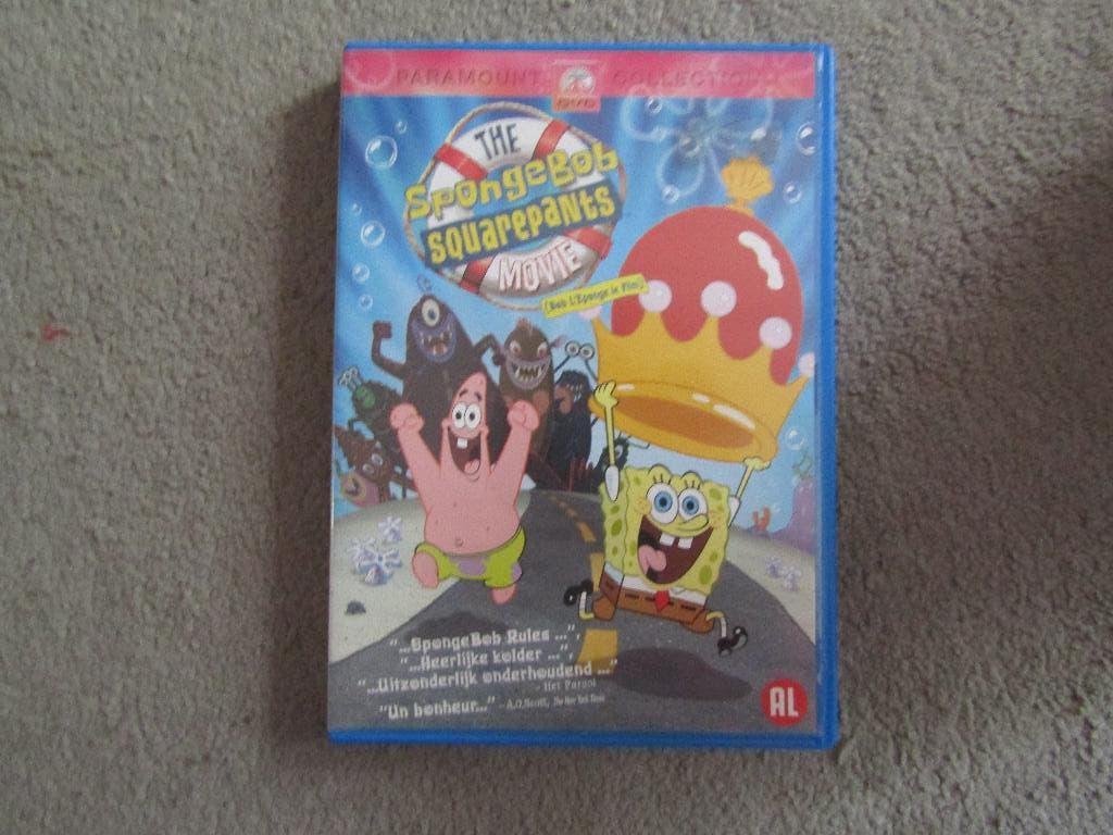 DVD: The Spongebob squarepants movie, Cd's en Dvd's, Europees, Gebruikt, Tekenfilm, Alle leeftijden