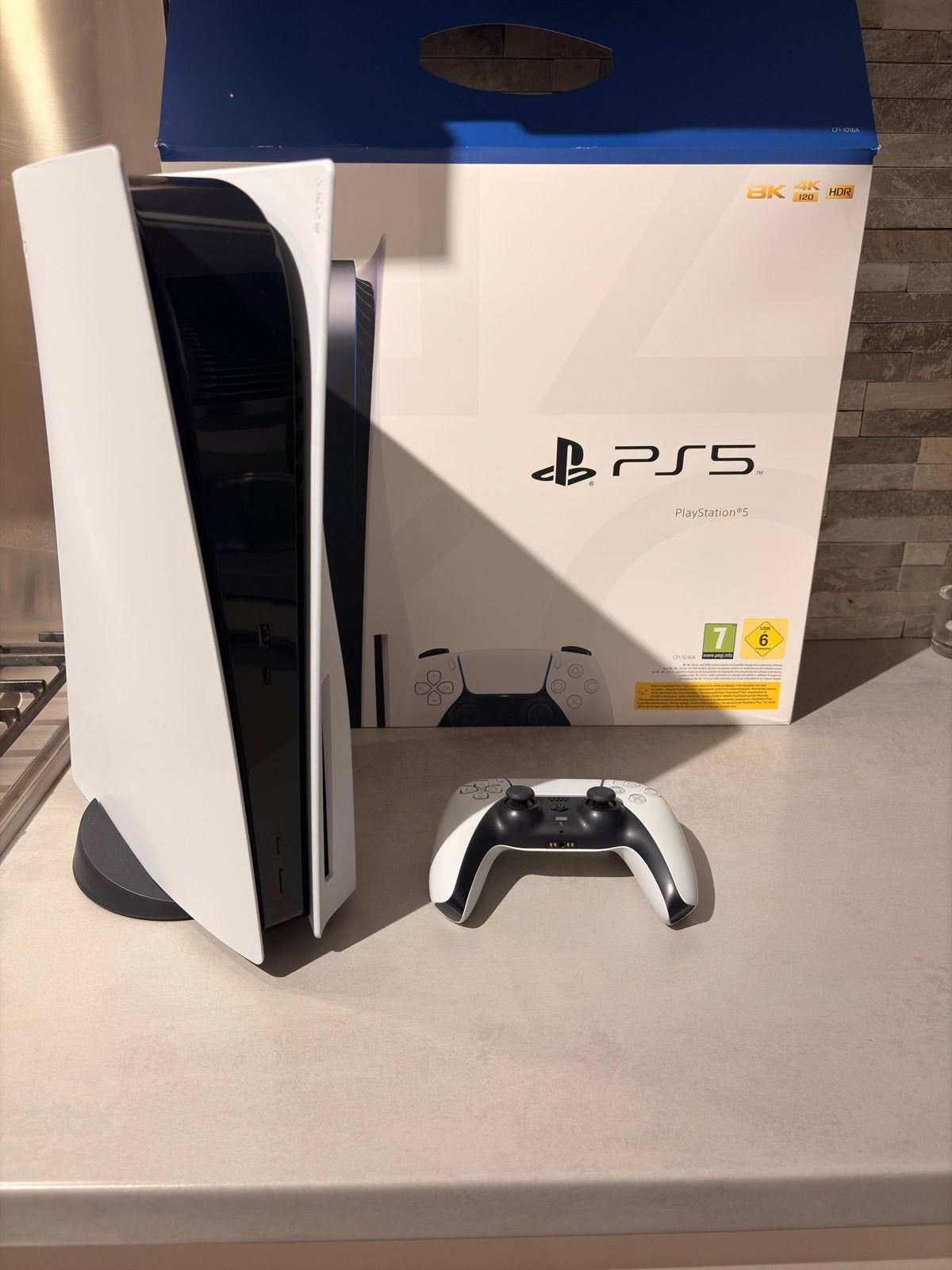 Sony PlayStation 5 Disc Edition + accessoires, Ophalen, Zo goed als nieuw, Playstation 5
