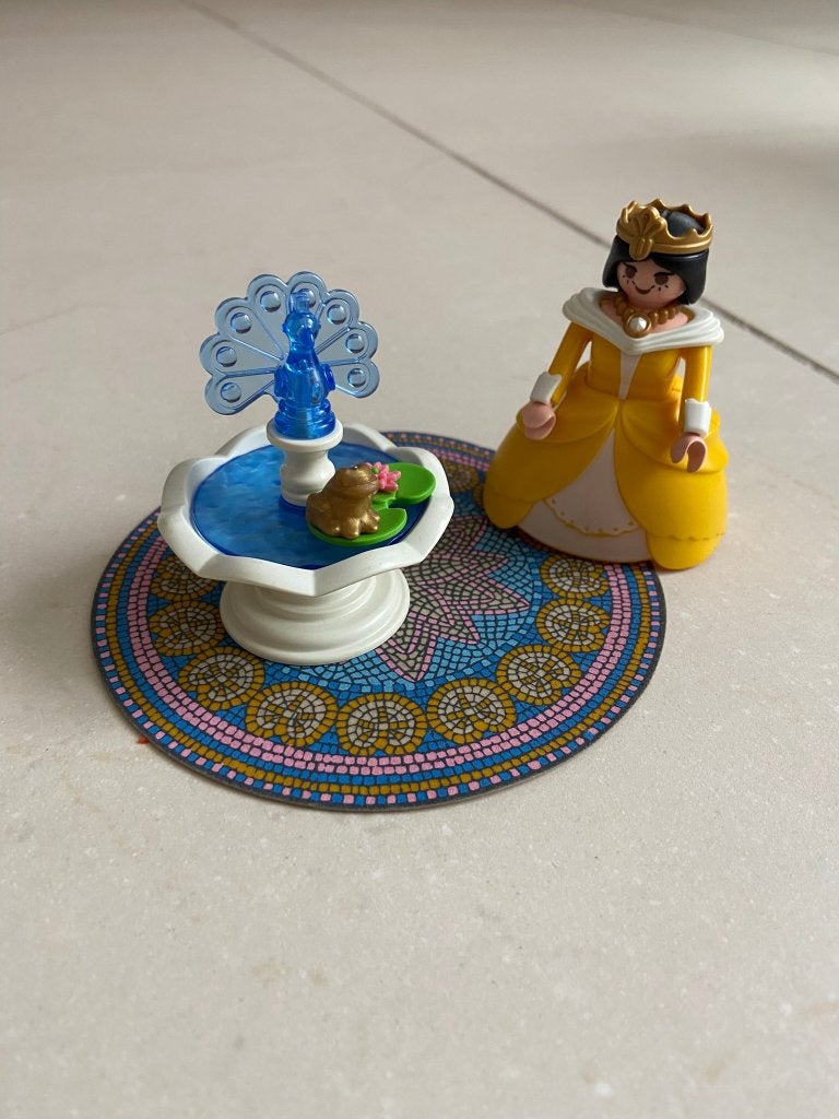 Playmobil Prinses bij magische fontein (set 3033), Gebruikt, Complete set, Overige typen, Ophalen of Verzenden