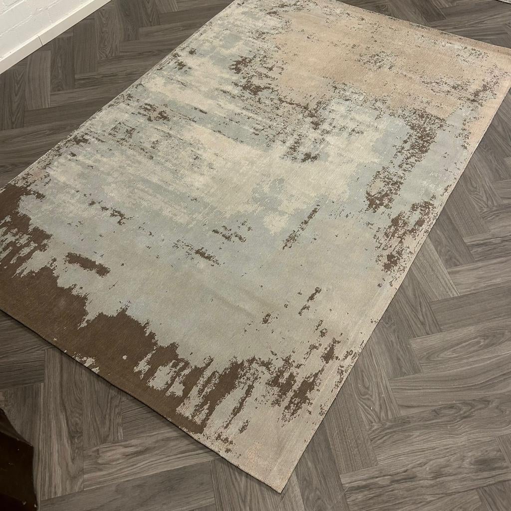 Brinker Skyview Sand Vloerkleed - 160x240cm, 150 tot 200 cm, Grijs, 200 cm of meer, Ophalen of Verzenden