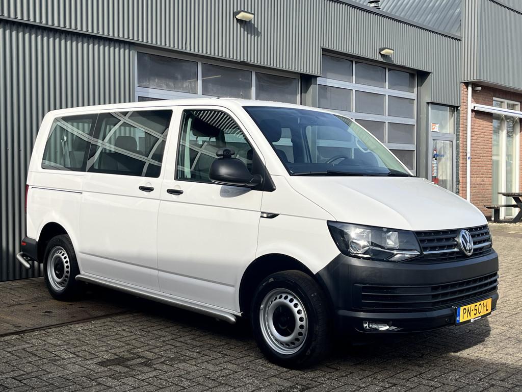 Volkswagen Transporter Kombi 2.0 TDI L1H1 BTW EN BPM VRIJ! E, Auto's, Stof, Gebruikt, 150 pk, 255 €/maand