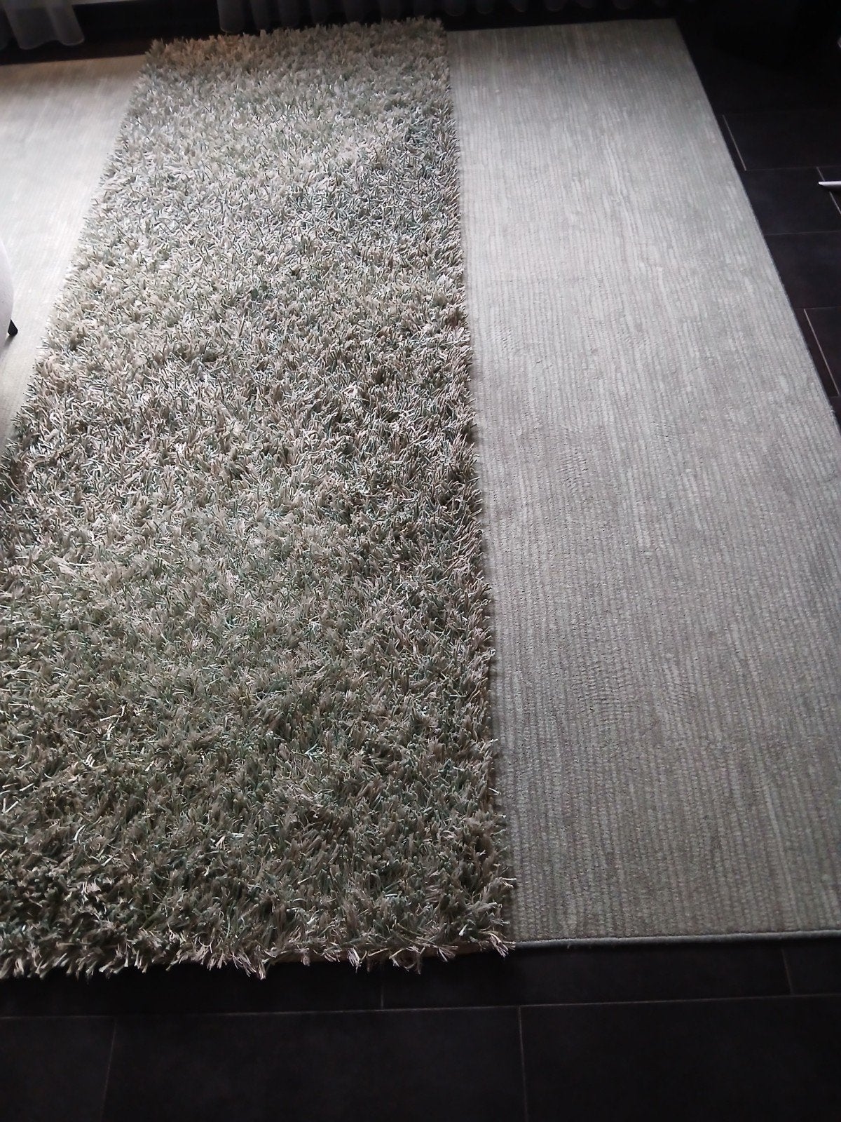 Stijlvol vloerkleed 300x400, Ophalen, Gebruikt, Groen, 200 cm of meer