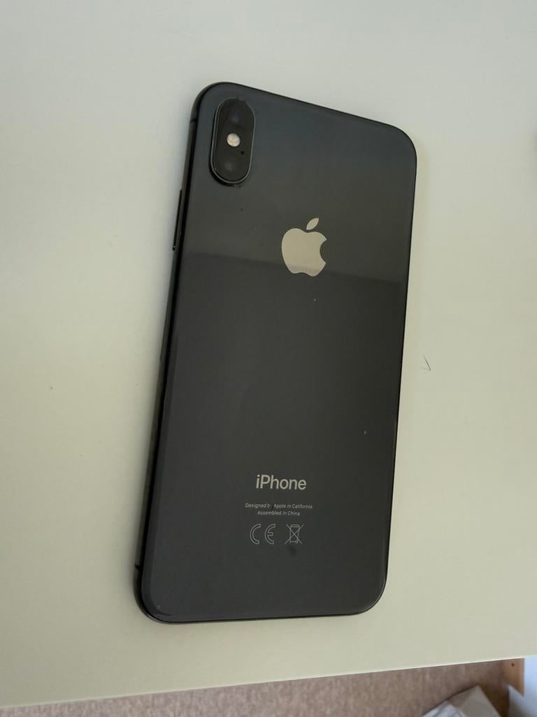 Iphone x - zwart, Telecommunicatie, Mobiele telefoons | Batterijen en Accu's, Ophalen of Verzenden, Zo goed als nieuw, Apple iPhone