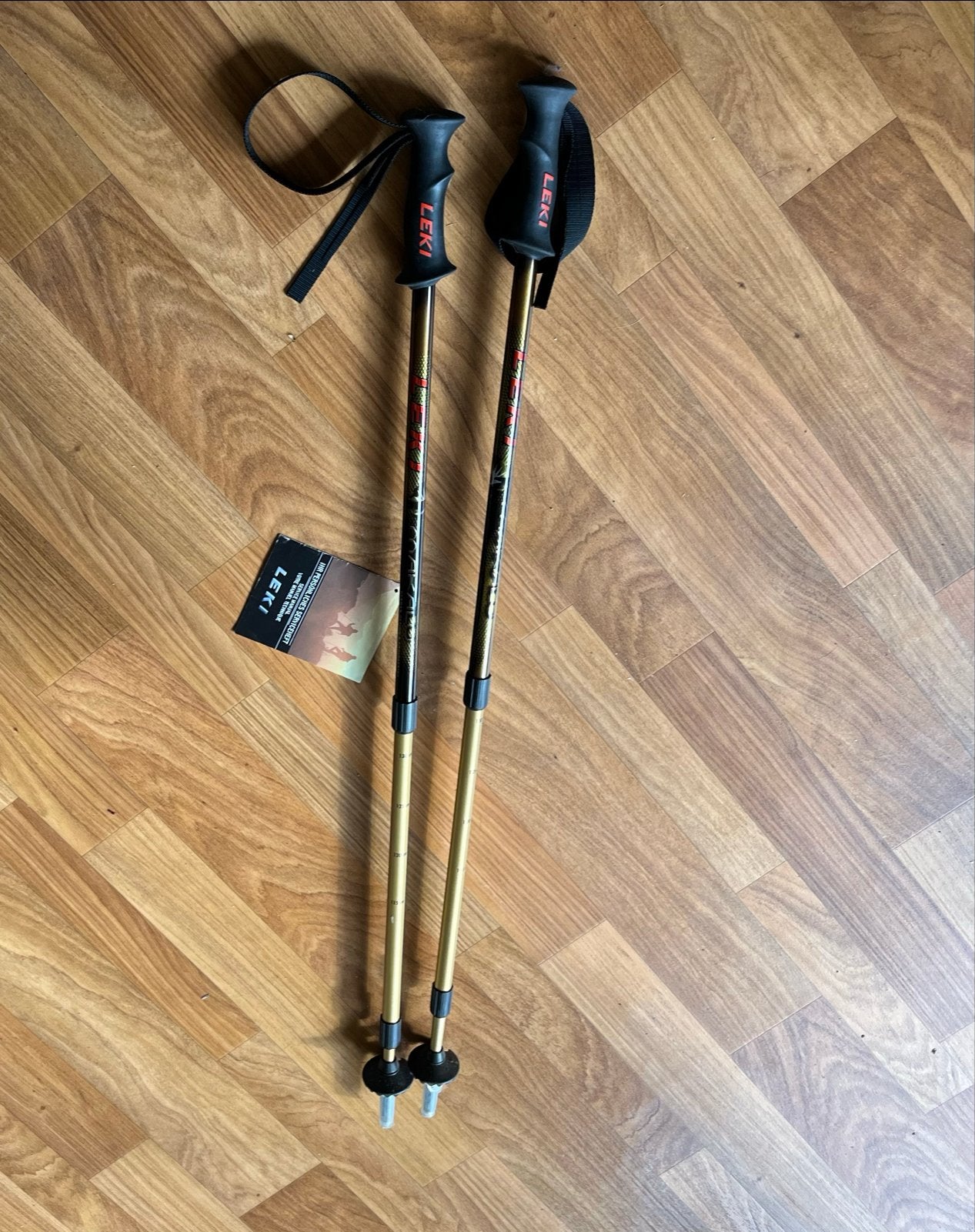 Leki Makalu Classic Soft Nordic Walking Stokken, Ophalen, Gebruikt, Wandelstok