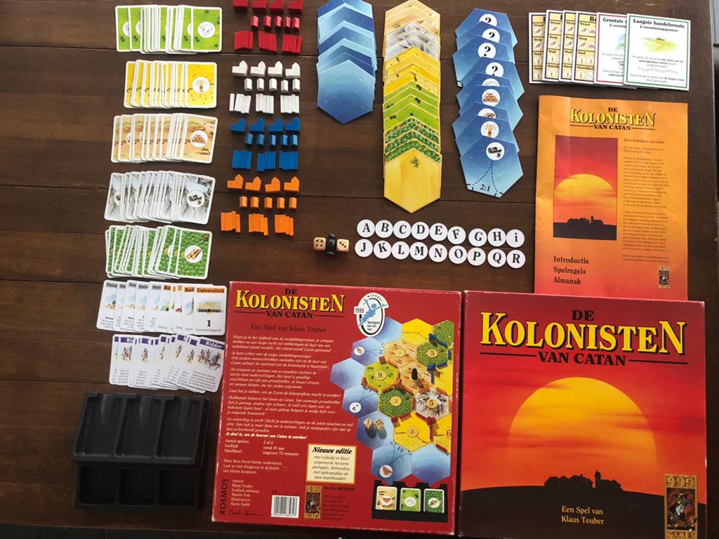 Kolonisten van Catan - basisspel houten variant