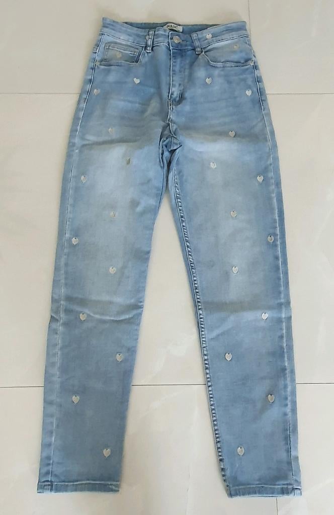 ZAC&ZOE Jeans met hartjesprint spijkerbroek, maat S/36, Kleding | Dames, Spijkerbroeken en Jeans, Blauw, ZAC&ZOE, Ophalen of Verzenden