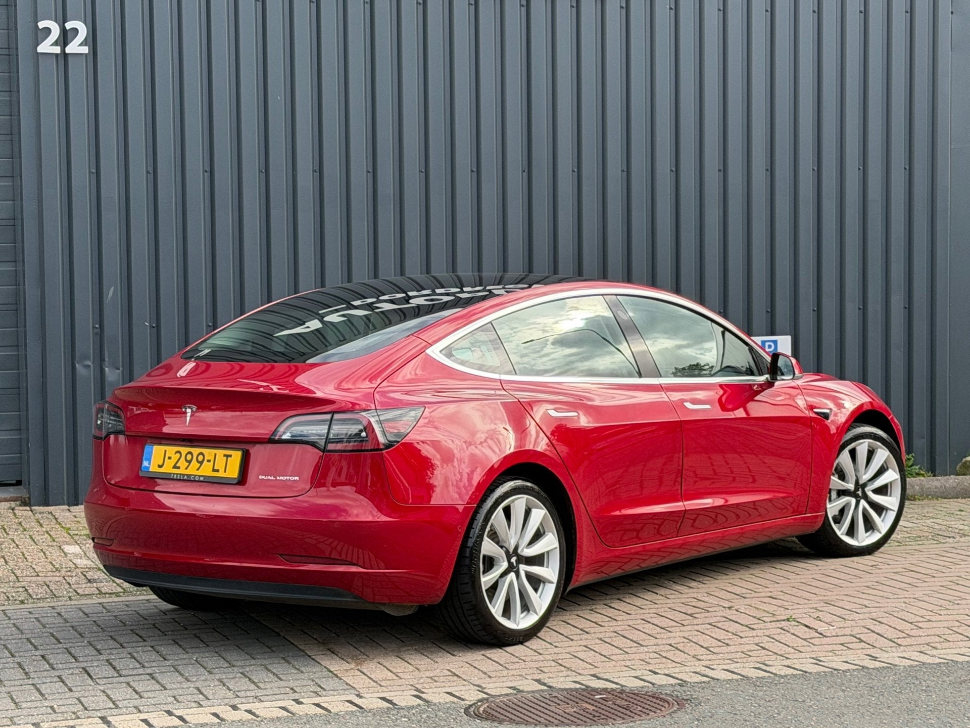 Tesla Model 3 Long Range AWD 75 kWh| soh 87%, Auto's, Automaat, 530 km, 84 €/maand, Te koop